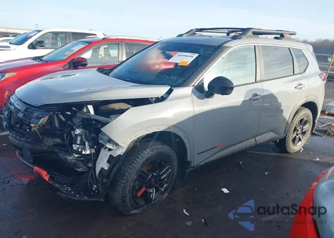 2025 Nissan Rogue Rock Creek from USA, damaged, VIN 5N1BT3BB0SC775086